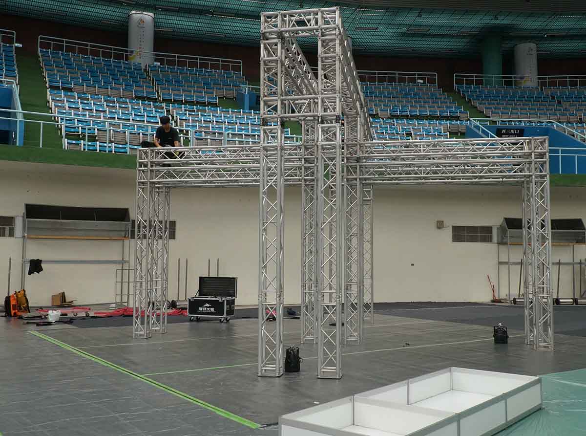 2020桃園商業展活動舞台Truss架搭建 | 活動舞台搭建找奇想活動創造-1