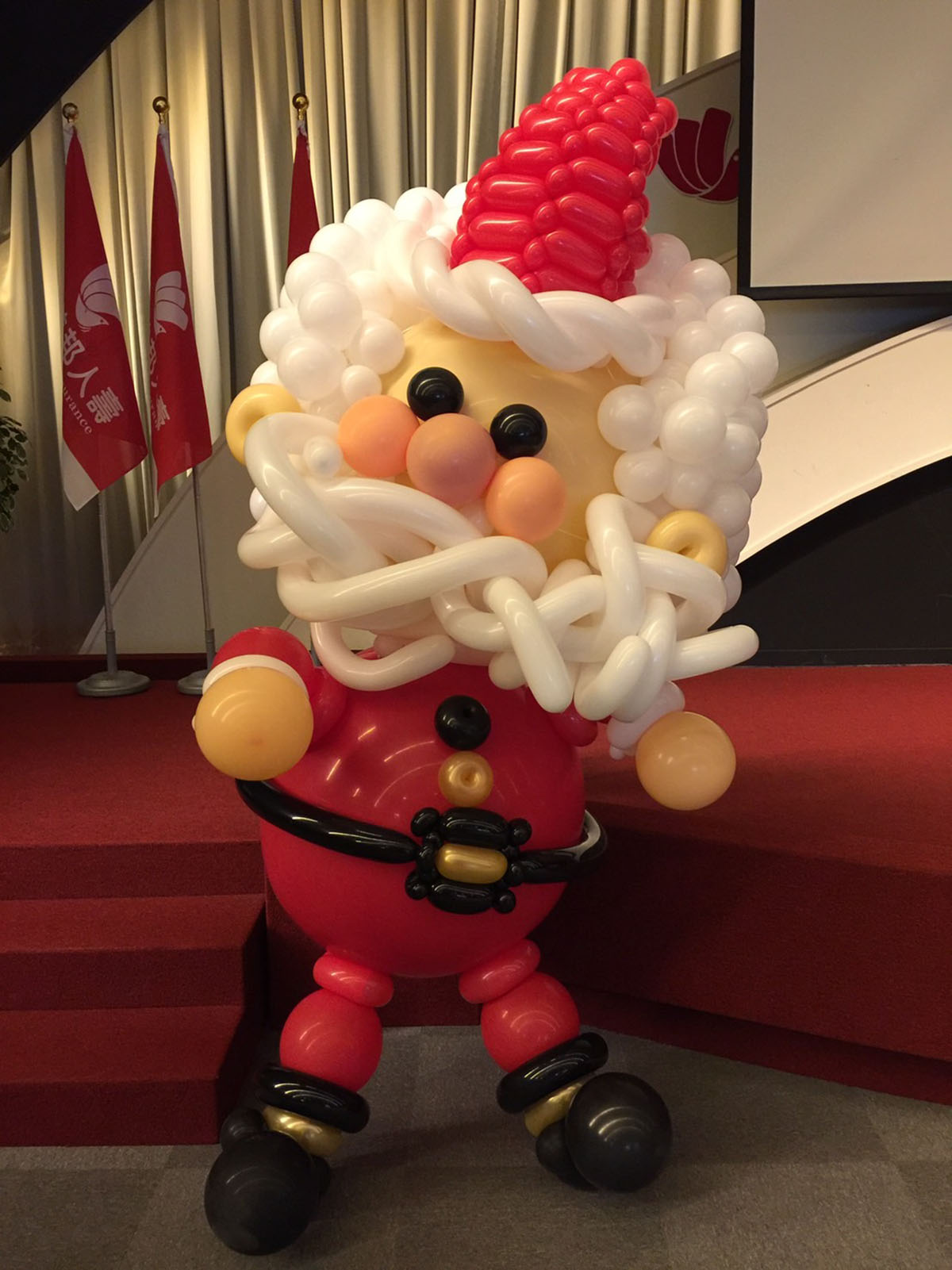 Merry Christmas 聖誕老人氣球人偶活動佈置 - MOCS奇想活動創造